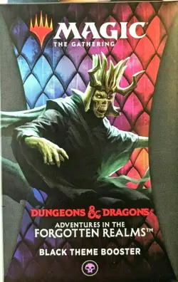 MTG DD Adventures in the Forgotten Realm Black Theme Booster Set 35 Card - Image 1