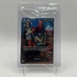 One Piece Shanks Leader Promo Card PSA Magazine Exclusive, OP09-001, Sealed - Image 1