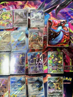 Lot Of 50 Pokemon TCG Set FULL ART HOLO Rare Cards Assortment Collection - Image 5