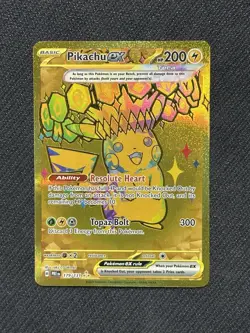 NM Pikachu ex 179/131 Prismatic Evolutions Secret Rare Pokemon Card - Image 1