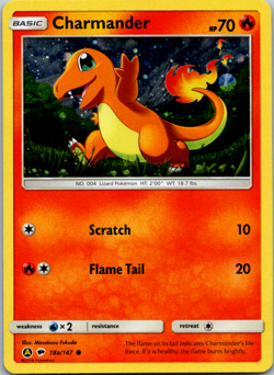 Charmander 18a/147 Alternate Cosmos Holo Promo Pokemon Pokemon Card NM NEAR MINT - Image 1