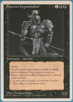 Hypnotic Specter (WB) Revised (FRENCH) NM Black Uncommon CARD (104454) ABUGames - Image 1