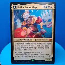 Kefka, Court Mage Magic the Gathering Final Fantasy Card Regular - Image 1