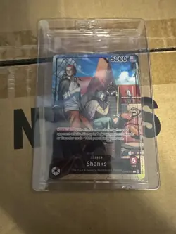 One Piece Shanks Leader Promo Card PSA Magazine Exclusive, OP09-001, Sealed - Image 1