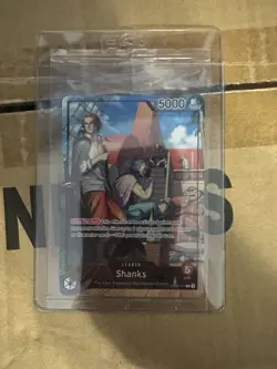 One Piece Shanks Leader Promo Card PSA Magazine Exclusive, OP09-001, Sealed - Image 2