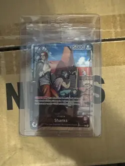 One Piece Shanks Leader Promo Card PSA Magazine Exclusive, OP09-001, Sealed - Image 3