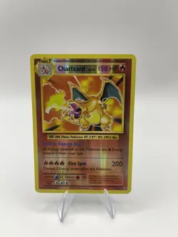 Pokemon TCG Evolutions Charizard 11/108 Reverse Holo Rare Card LP Condition - Image 1