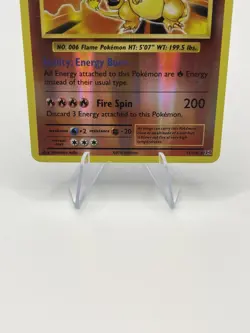 Pokemon TCG Evolutions Charizard 11/108 Reverse Holo Rare Card LP Condition - Image 5