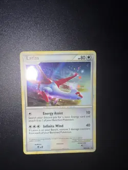 Pokemon 2010 TCG Latias Holo Rare Card HGSS10 - Image 1