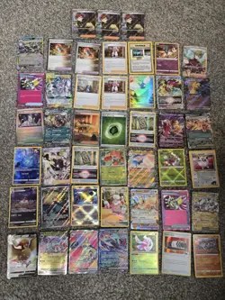 Lot of 45 Pokemon Cards - EX, Promo, V - Umbreon, Penny, etc - Image 1