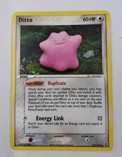 Pokemon TCG Ditto Card 35/113 Holo Rare 60HP 2005 T2348 D1 - Image 2