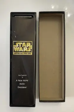 Star Wars Customizable Card Game First Anthology Box Set 1997 Open Box - Image 2
