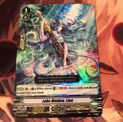 CARDFIGHT VANGUARD - Lake Maiden, Lien V-PR/0075EN V Standard Promo Card **New** - Image 1