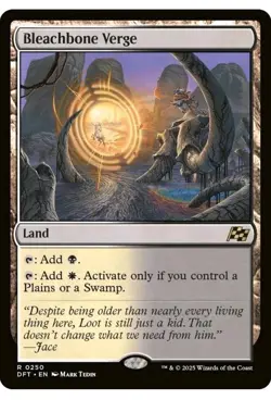 1x MTG Bleachbone Verge - Aetherdrift Rare! NM Mint! Ships fast! - Image 1