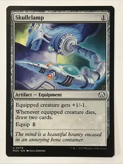 MTG Skullclamp - 0379 / English / Lightly Played - Image 1