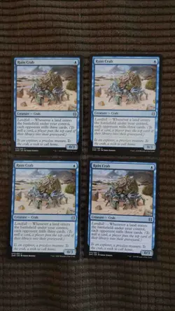 Magic: the Gathering / MtG Ruin Crab x4 Zendikar Rising - Image 1