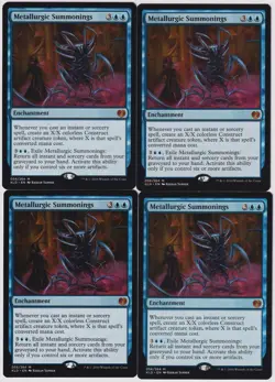 MTG 4X Metallurgic Summonings X4 Kaladesh Magic - NM - Image 1