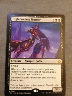 High-Society Hunter Foundations Regular NM R 0061 - Image 1