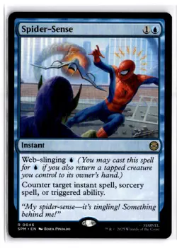 MTG Spider-Sense R 46 NM - Image 1