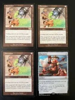 MTG- Fluctuator x4 (3x Urza's Saga, 1x C20) - Image 1