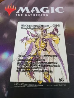Mtg. The Emperor, Hell Tyrant. Showcase. Final Fantasy. Pack Fresh - Image 1