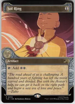 MTG Sol Ring (Showcase) Normal NM Avatar: The Last Airbender Eternal-Legal Magic - Image 1