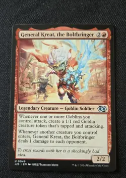 MTG - General Kreat, the Boltbringer - Foundations Jumpstart - NM Uncommon #48 - Image 1