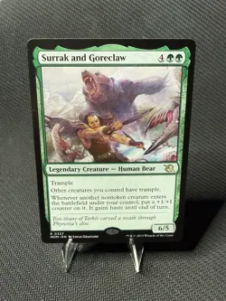 Surrak and Goreclaw - MOM #0337 - MTG March of the Machine - Legendary - Image 1