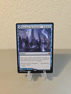 MTG Sea Gate Restoration Sea Gate Reborn LP Zendikar Rising - Image 1