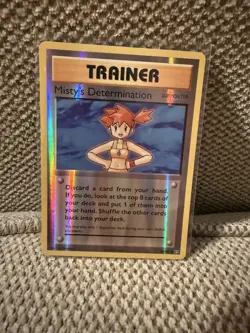 Pokemon XY - Evolutions #80/108 Misty's Determination Reverse Holo Uncommon - Image 1