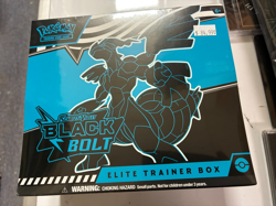 Pokemon TCG Scarlet & Violet Black Bolt Elite Trainer Box - Sealed ETB - Image 1