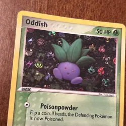 Pokemon TCG Oddish Hidden Legends 68/101 HOLO LP/NM - Image 2