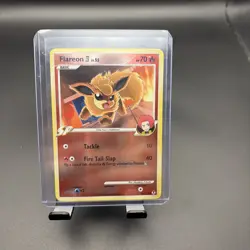 2009 POKEMON PLATINUM RISING RIVALS #60/111 FLAREON 4 REVERSE HOLO - Image 1