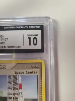 Space Center 10th Anniversary Cgc Gem Mint 10 Graded Pokemon - Image 3