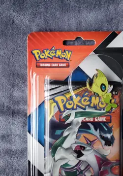 Pokemon TCG Cosmic Eclipse & Chilling Reign 2 Pack Blister w/ Celebi Pin Sealed - Image 3