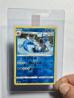 Gyarados 040/192 (NM) Reverse Holo Sword & Shield: Rebel Clash 2020 Pokemon - Image 3