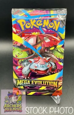 SEALED-MEGA EVOLUTIONS-BOOSTER PACK-POKEMON-*SHIPPING INCLUDED!* - Image 1