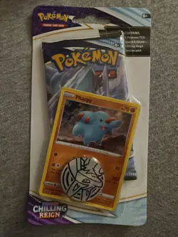 Pokemon TCG Chilling Reign Phanpy Blister Packs. New/Sealed. - Image 1