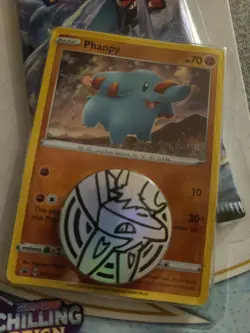 Pokemon TCG Chilling Reign Phanpy Blister Packs. New/Sealed. - Image 3