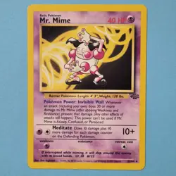 Pokemon WOTC Jungle ~ Mr. Mime Rare 22/64 ~ NM/Mint ~ Non-Holo - Image 1