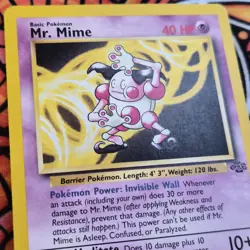 Pokemon WOTC Jungle ~ Mr. Mime Rare 22/64 ~ NM/Mint ~ Non-Holo - Image 5