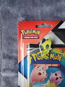 Pokemon TCG Cosmic Eclipse & Chilling Reign 2 Pack Blister w/ Celebi Pin Sealed - Image 3