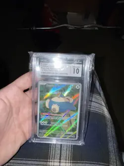 Pokemon Black Star Promo Snorlax 051 CGC 10 Gem Mint - Image 2