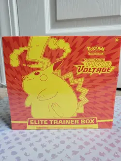 Pokemon TCG Sword and Shield Vivid Voltage Elite Trainer Box ETB Factory Sealed - Image 3