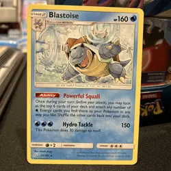 Blastoise 25/181 SM - Team Up Rare Pokemon TCG LP - Image 1
