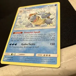 Blastoise 25/181 SM - Team Up Rare Pokemon TCG LP - Image 3