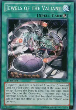 Jewels of the Valiant - LTGY-EN067 - Common - Unlimited Edition - Lightly Played - Image 1