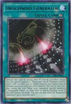 Dragonoid Generator - CIBR-EN054 - Rare - Unlimited Edition - Lightly Played - Image 1
