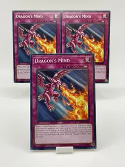 Yu-Gi-Oh! Dragon’s Mind ALIN-EN079 1st Ed. X3 (Play Set) - Image 1