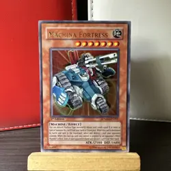 Yu Gi Oh Machina Fortress - SDMM-EN001 - Ultra Rare - 1st ED LP + BONUS HOLO - Image 1